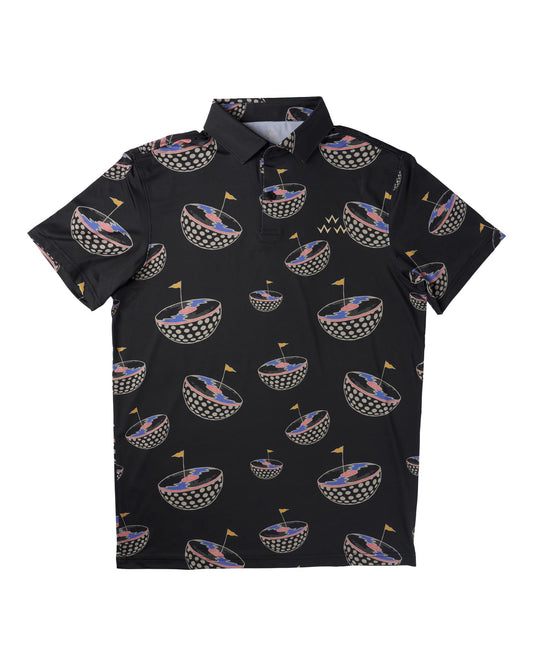 On The Dance Floor Polo – Black