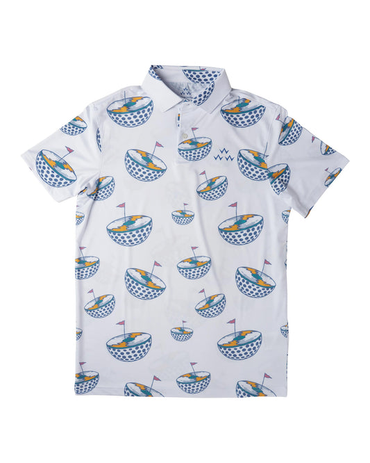 On The Dance Floor Polo – White