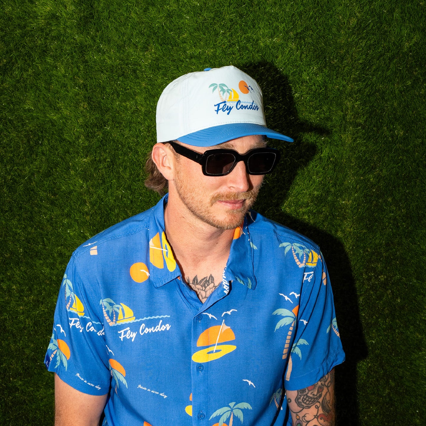 Fly Condor Blue Party Shirt