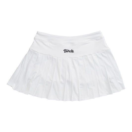 Birds White Skort