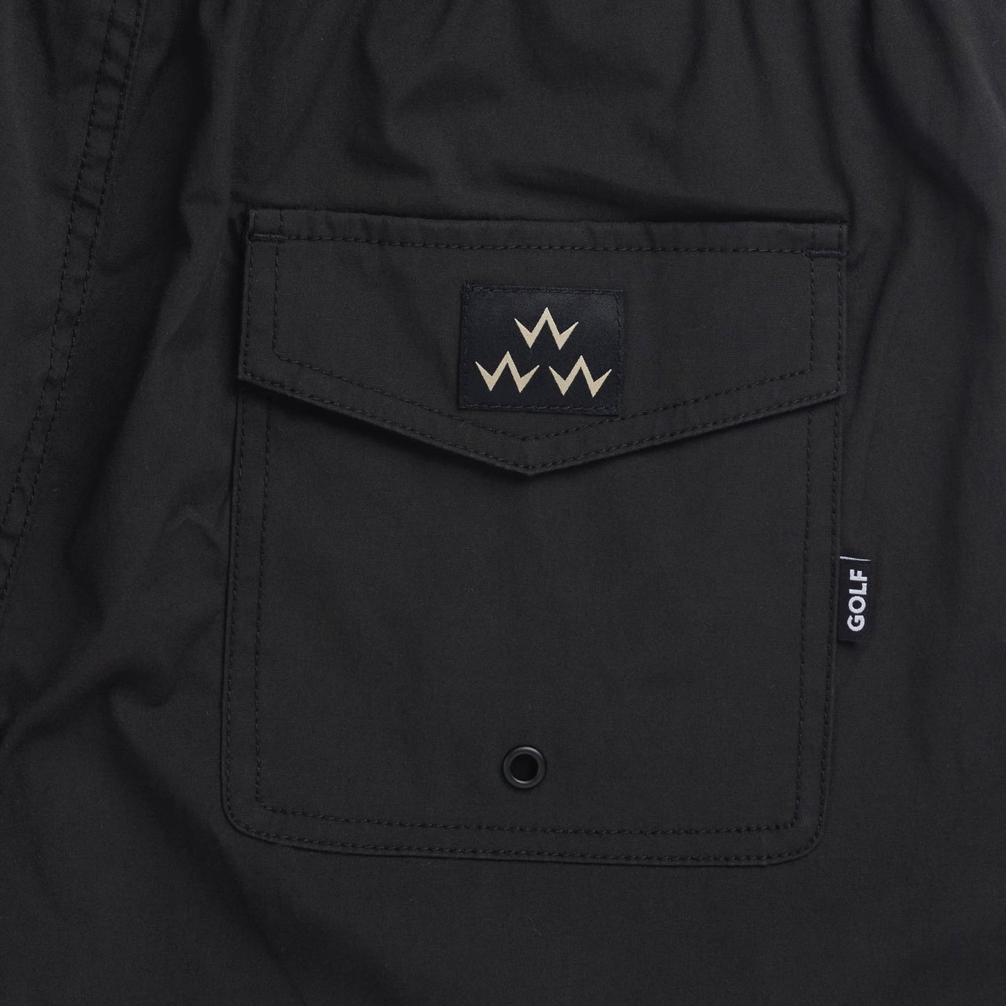 Black Marker Swalk Shorts