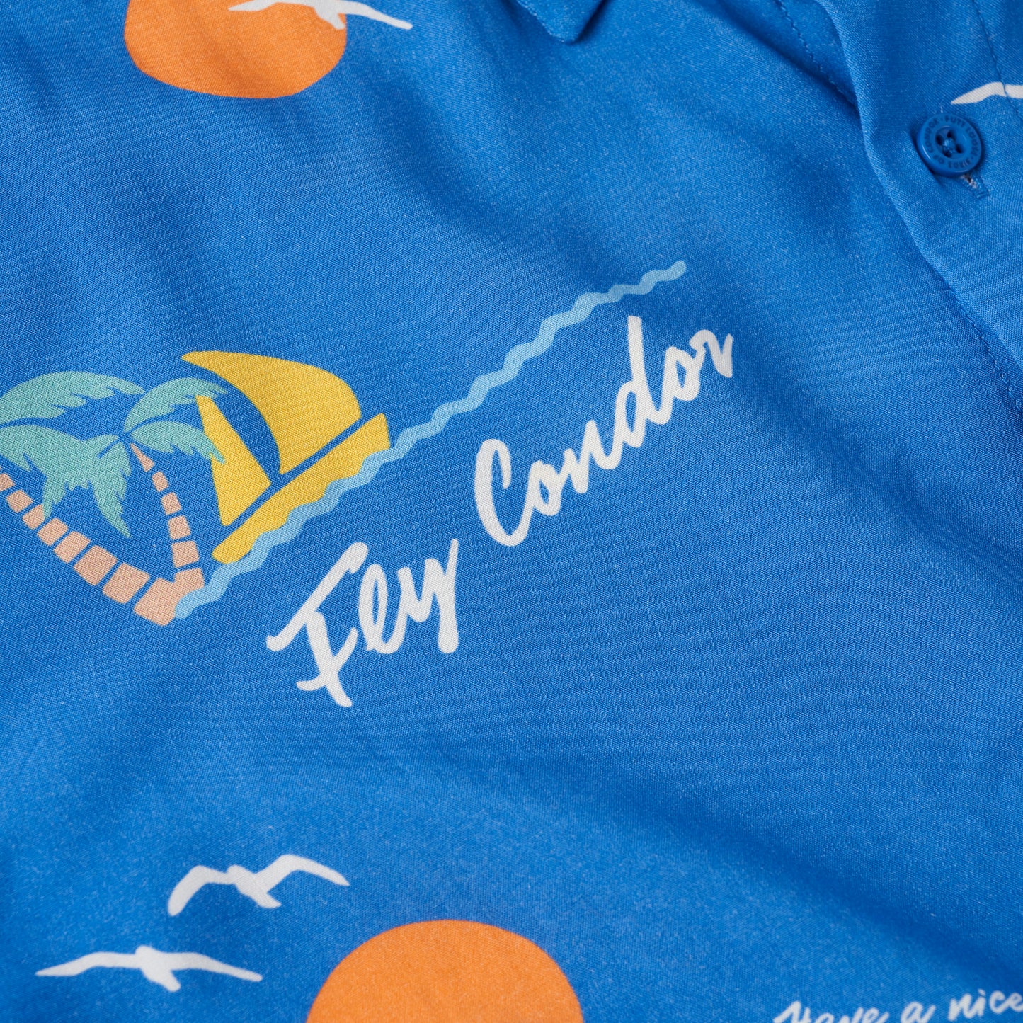 Fly Condor Blue Party Shirt