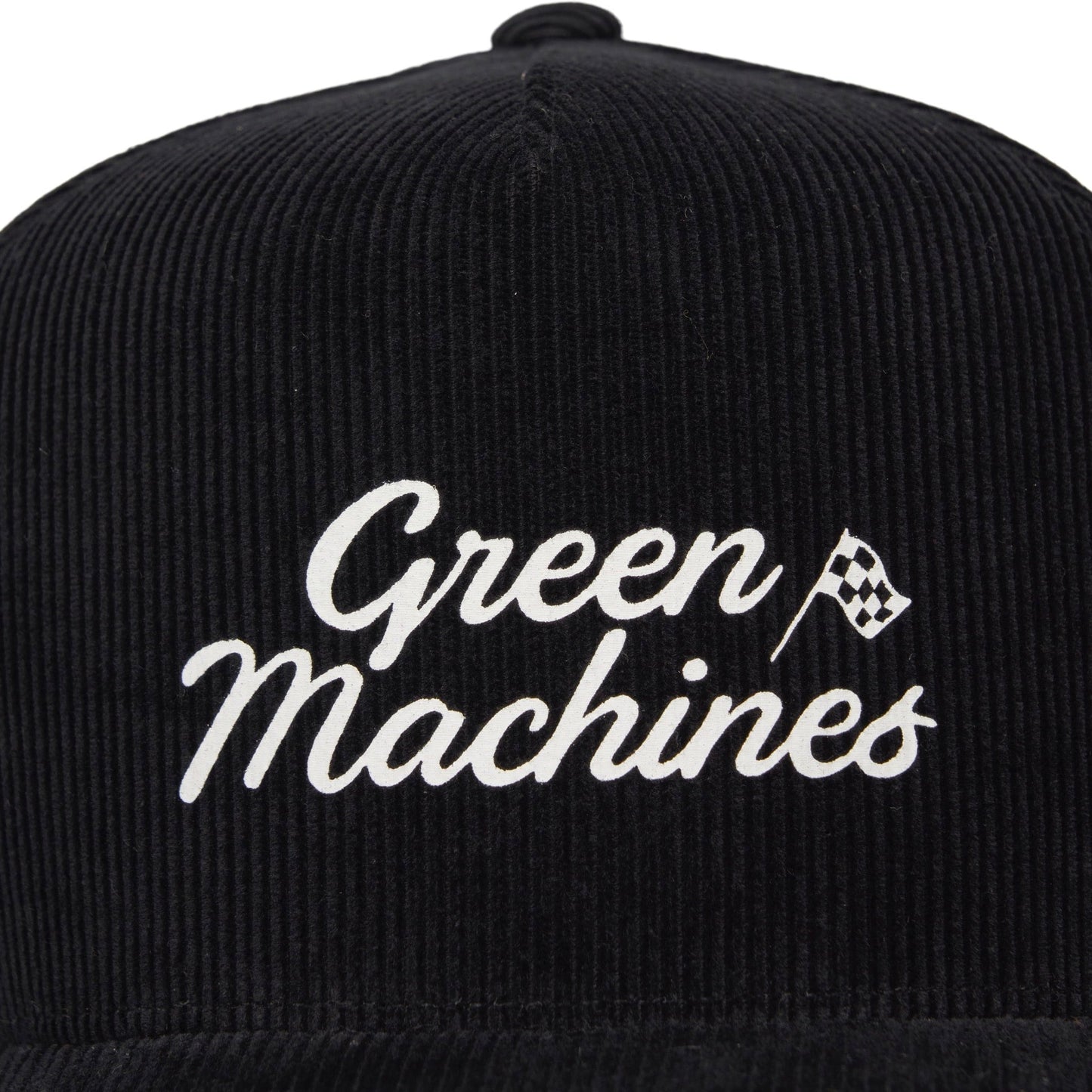Green Machines Snapback – Black