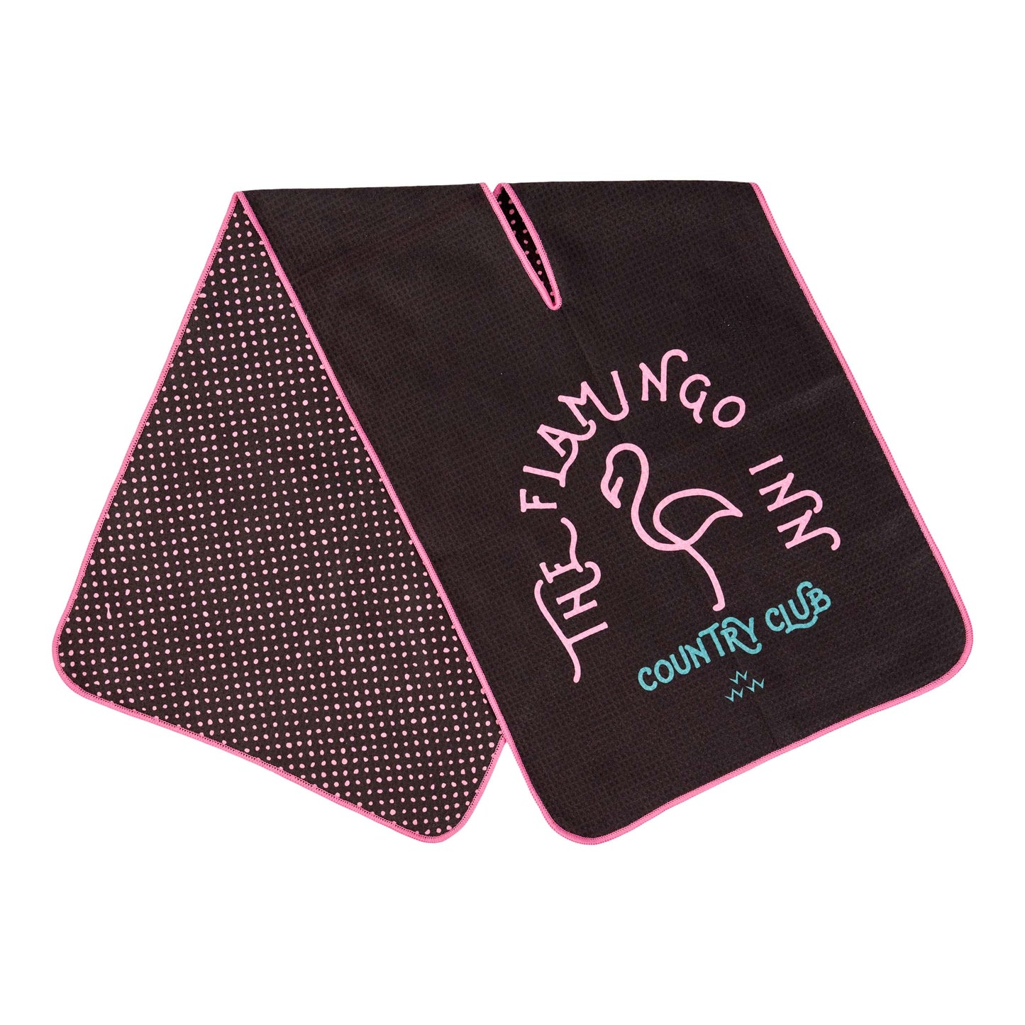 The Flamingo Inn Golf Towel