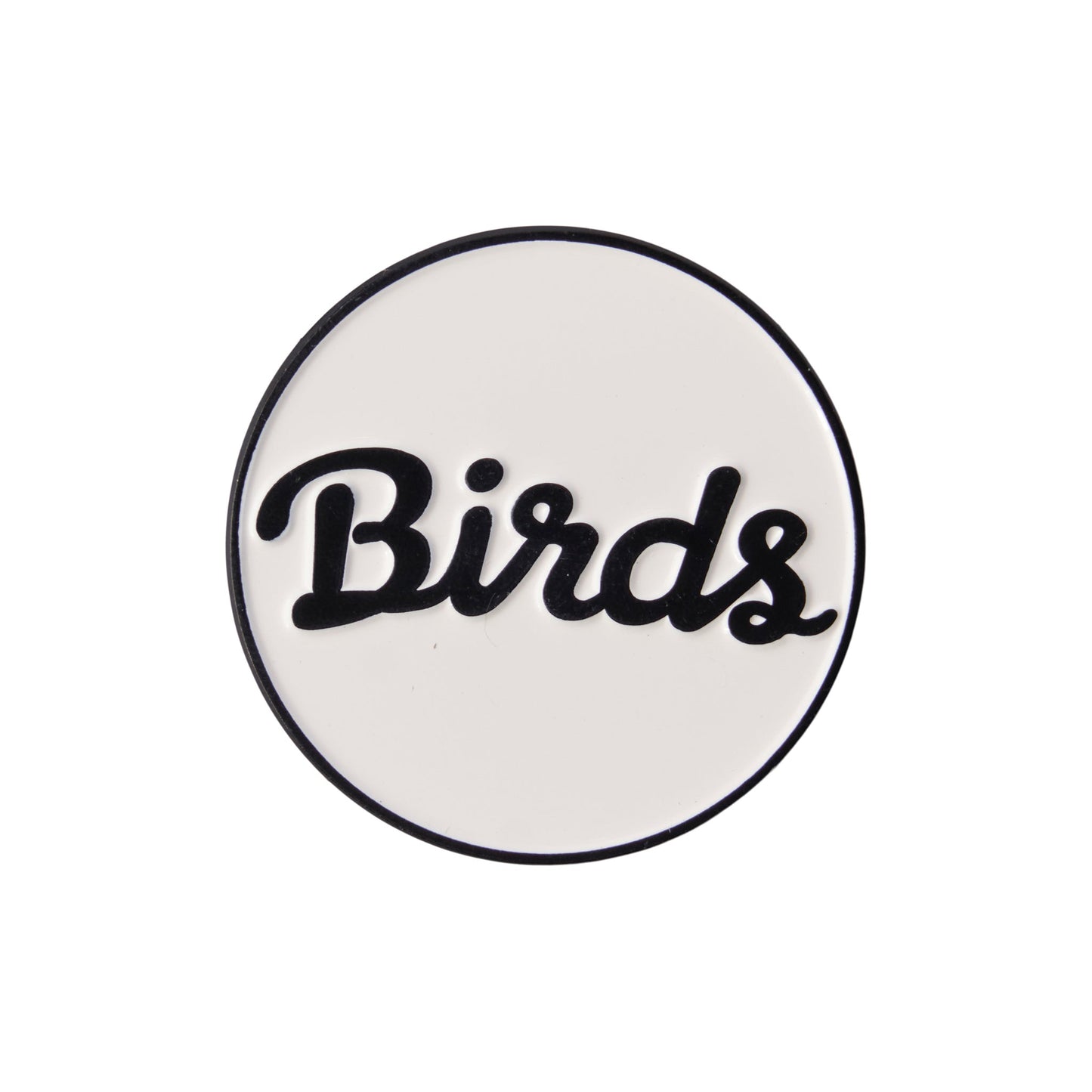 birds-of-condor-black-white-golf-course-ball-mark-marker-front