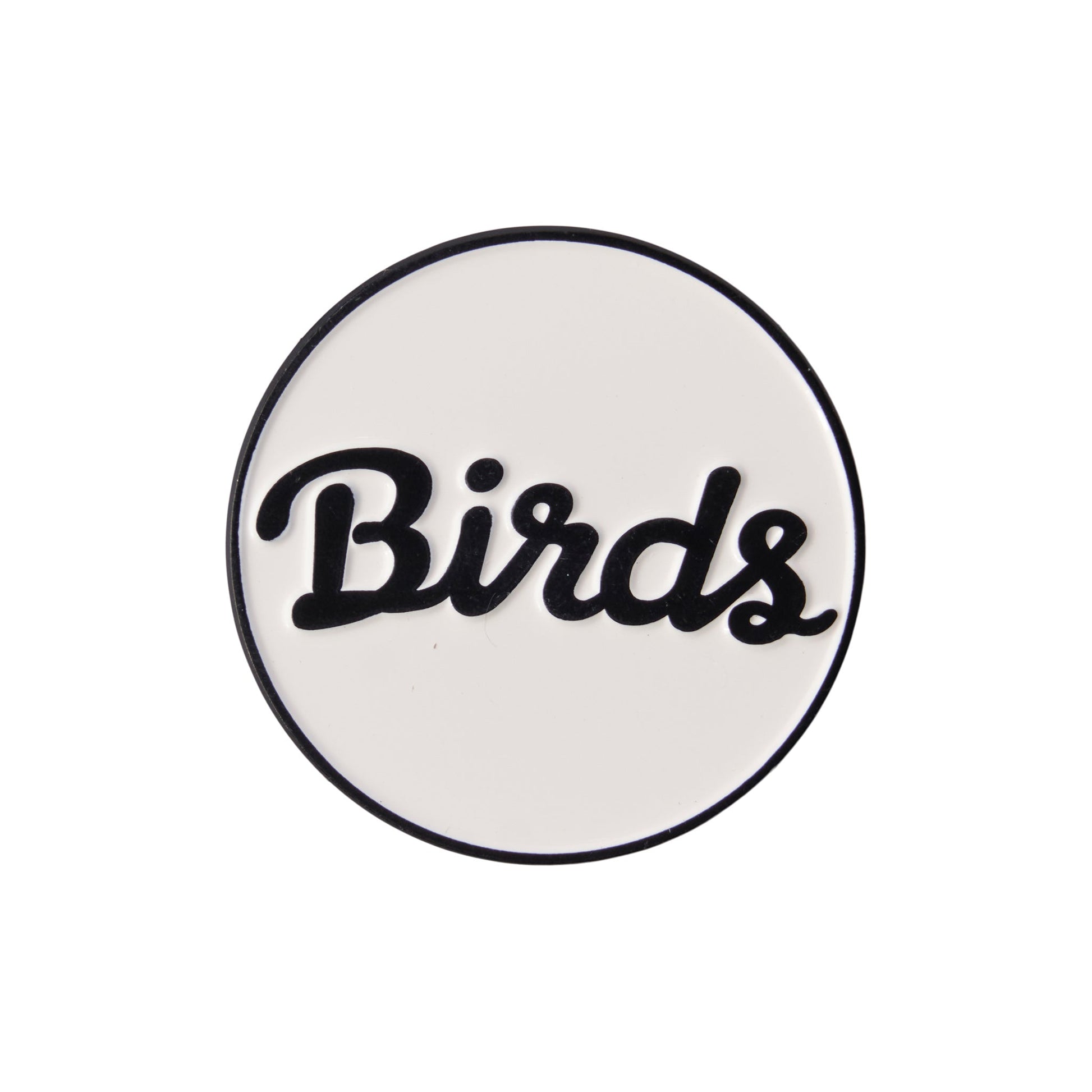 birds-of-condor-black-white-golf-course-ball-mark-marker-front