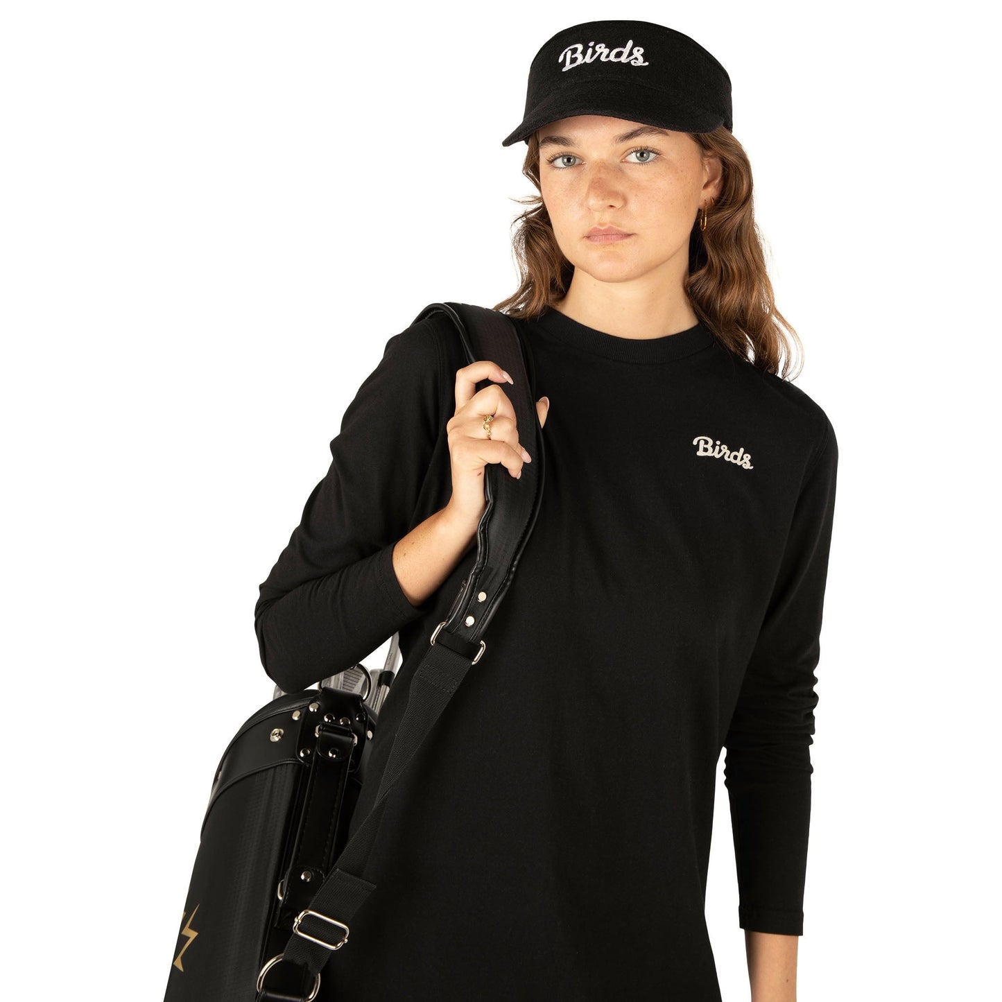 Birds LS T-Shirt Dress