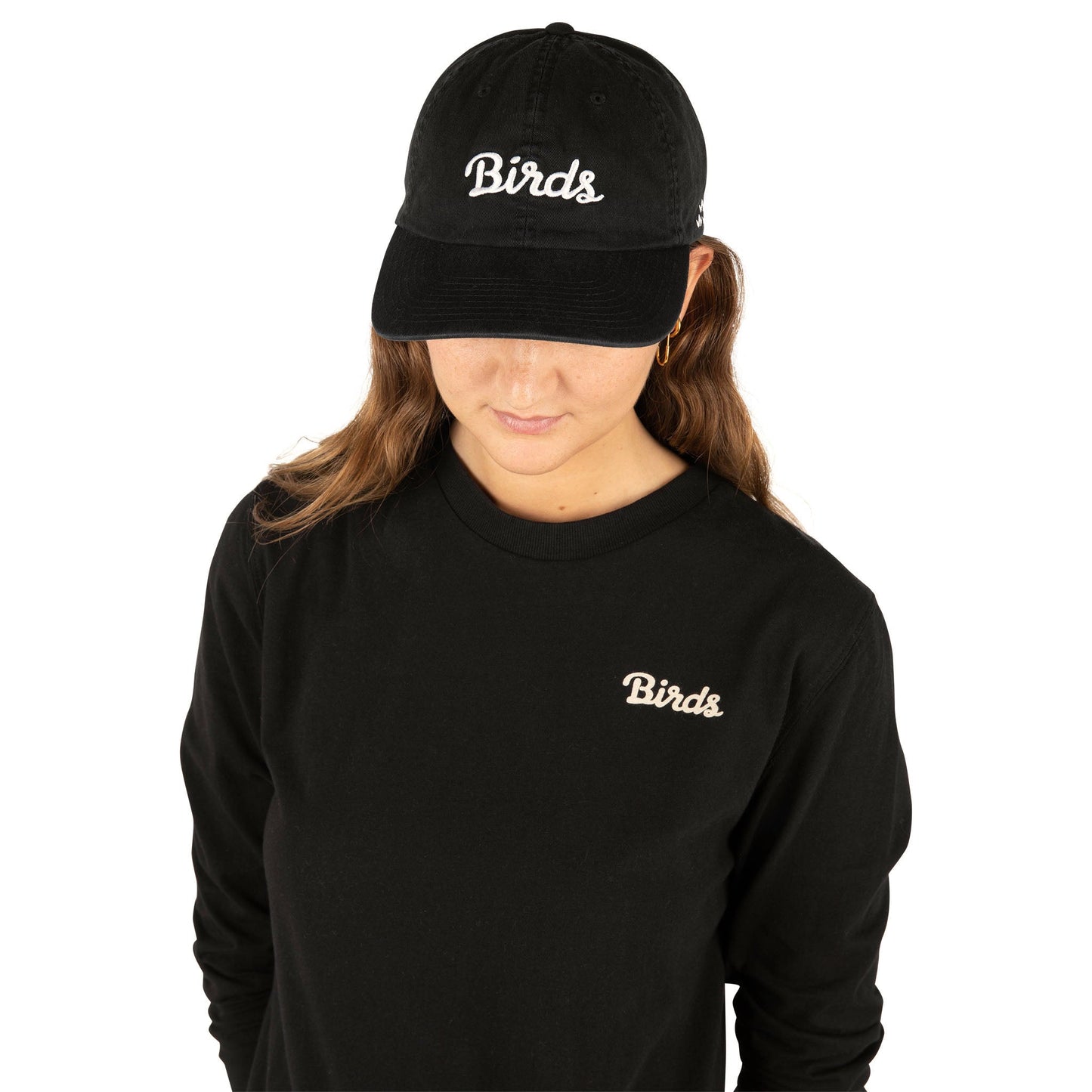 Birds LS T-Shirt Dress