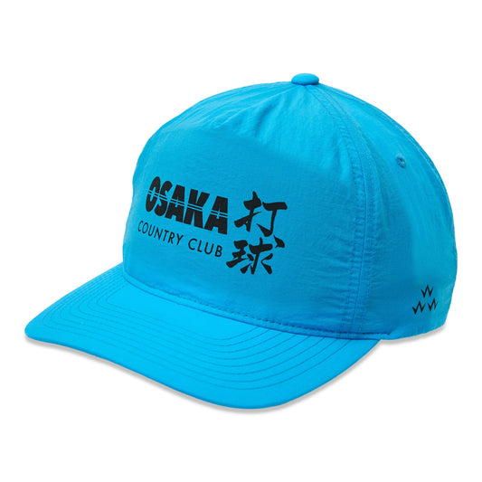birds-of-condor-blue-golf-osaka-country-club-nylon-summer-cap-hat-front