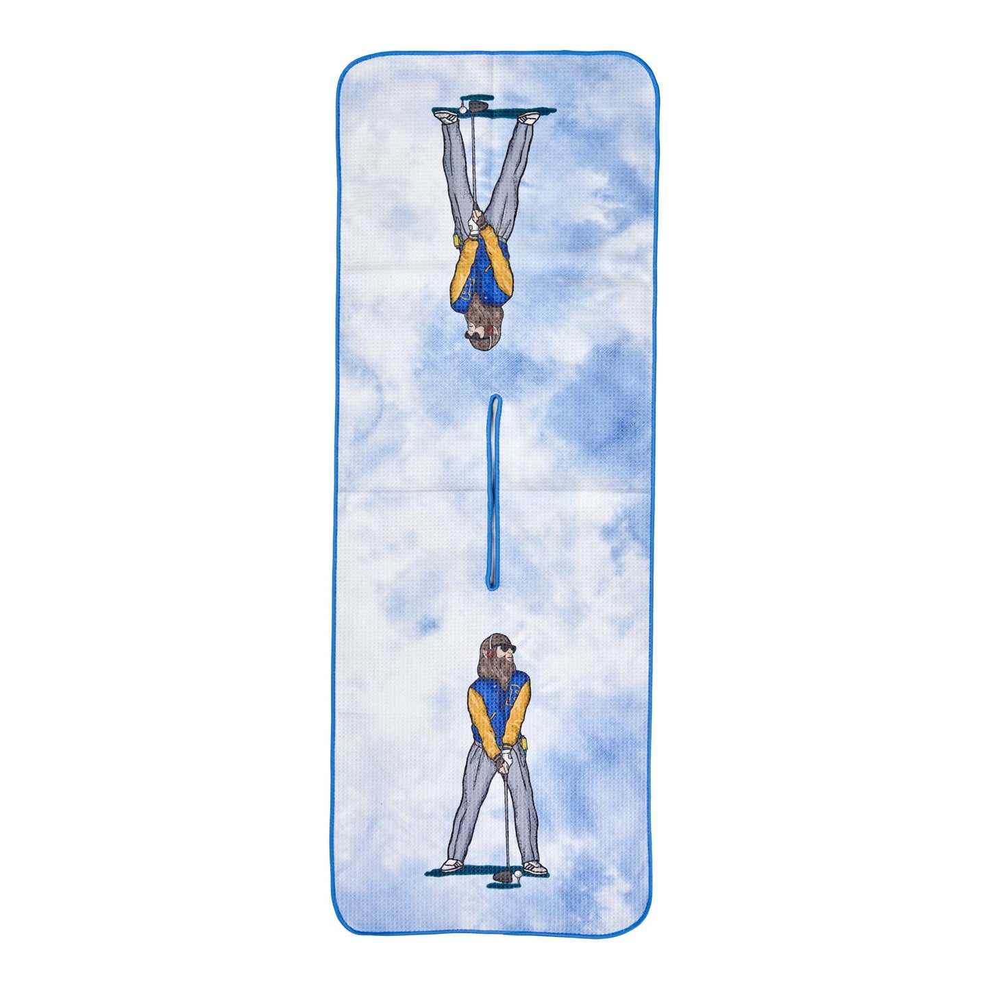 birds of condor blue tie dye teen tee wolf golf towel accessories