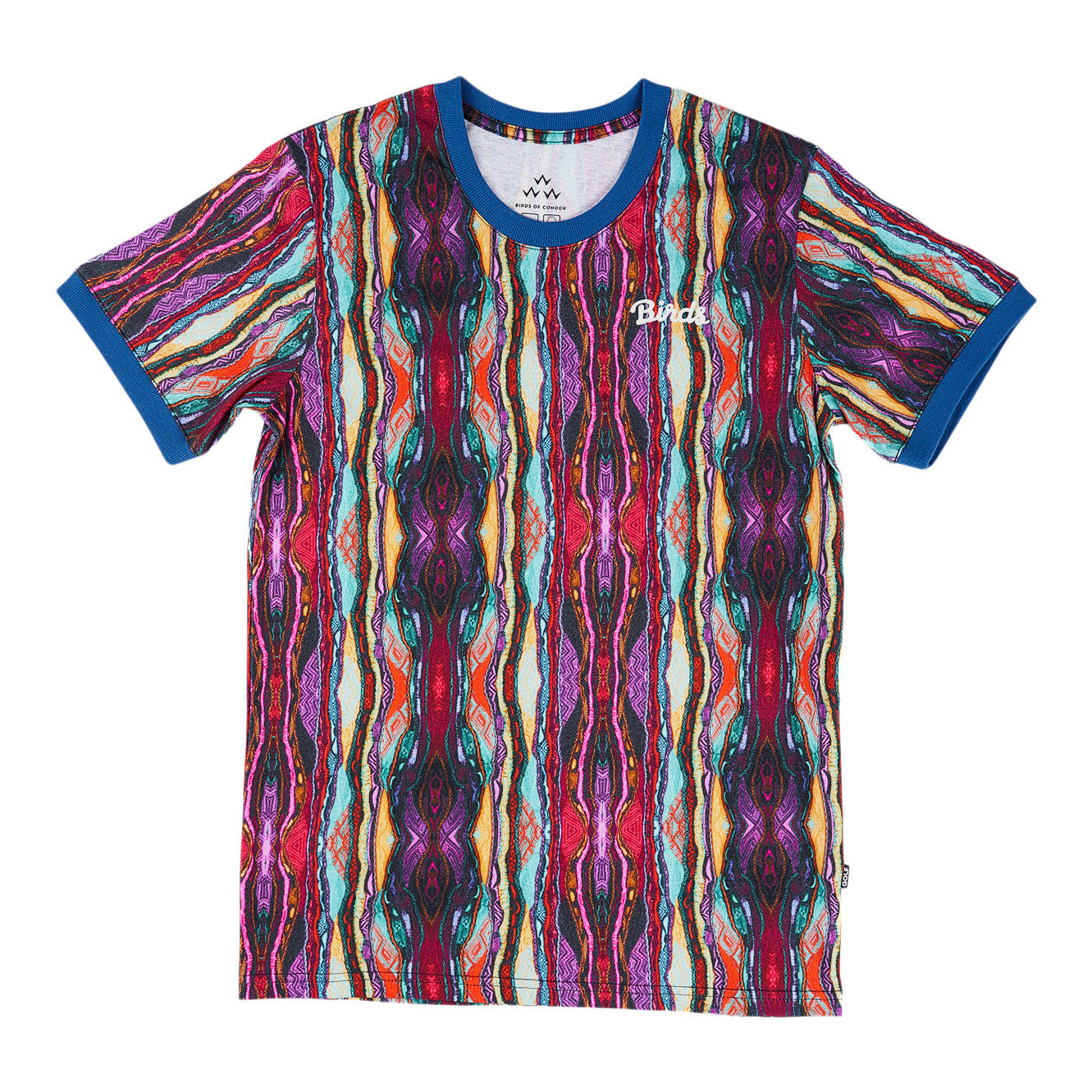 birds of condor coogi biggie smalls print organic cotton golf tee shirt