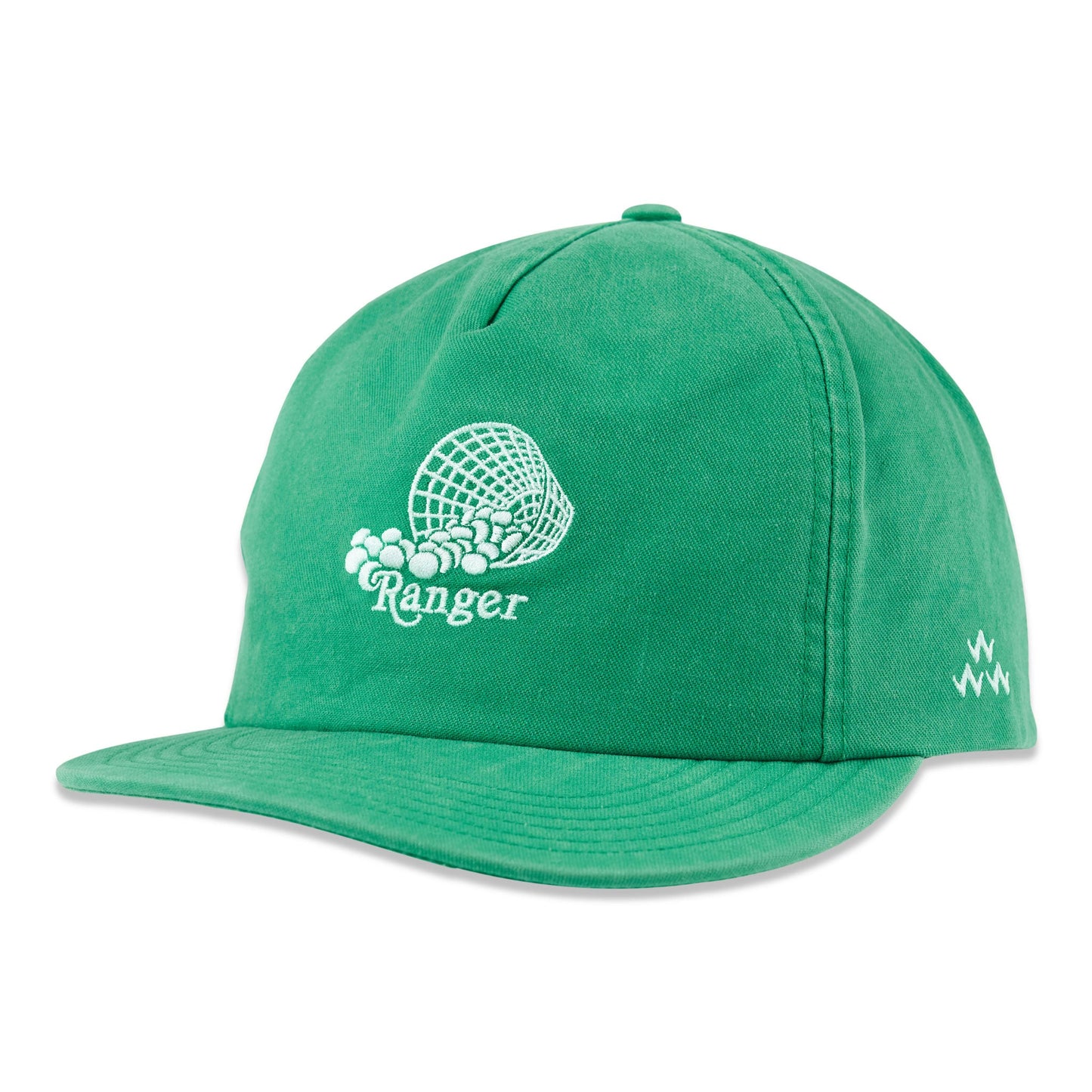 birds-of-condor-green-golf-range-ranger-soft-peak-hat-cap-front