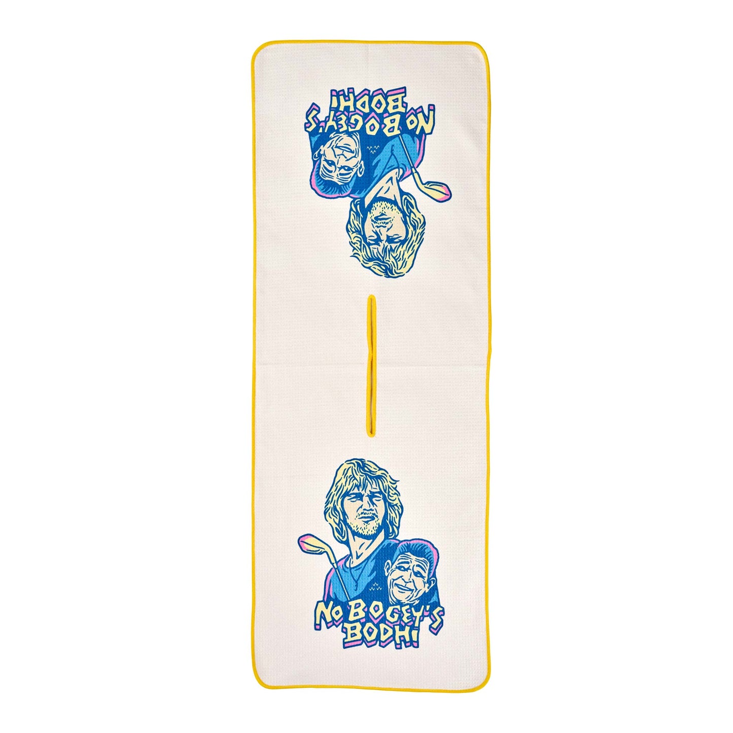 birds of condor no bogeys bodhi Patrick Swayze point break golf towel