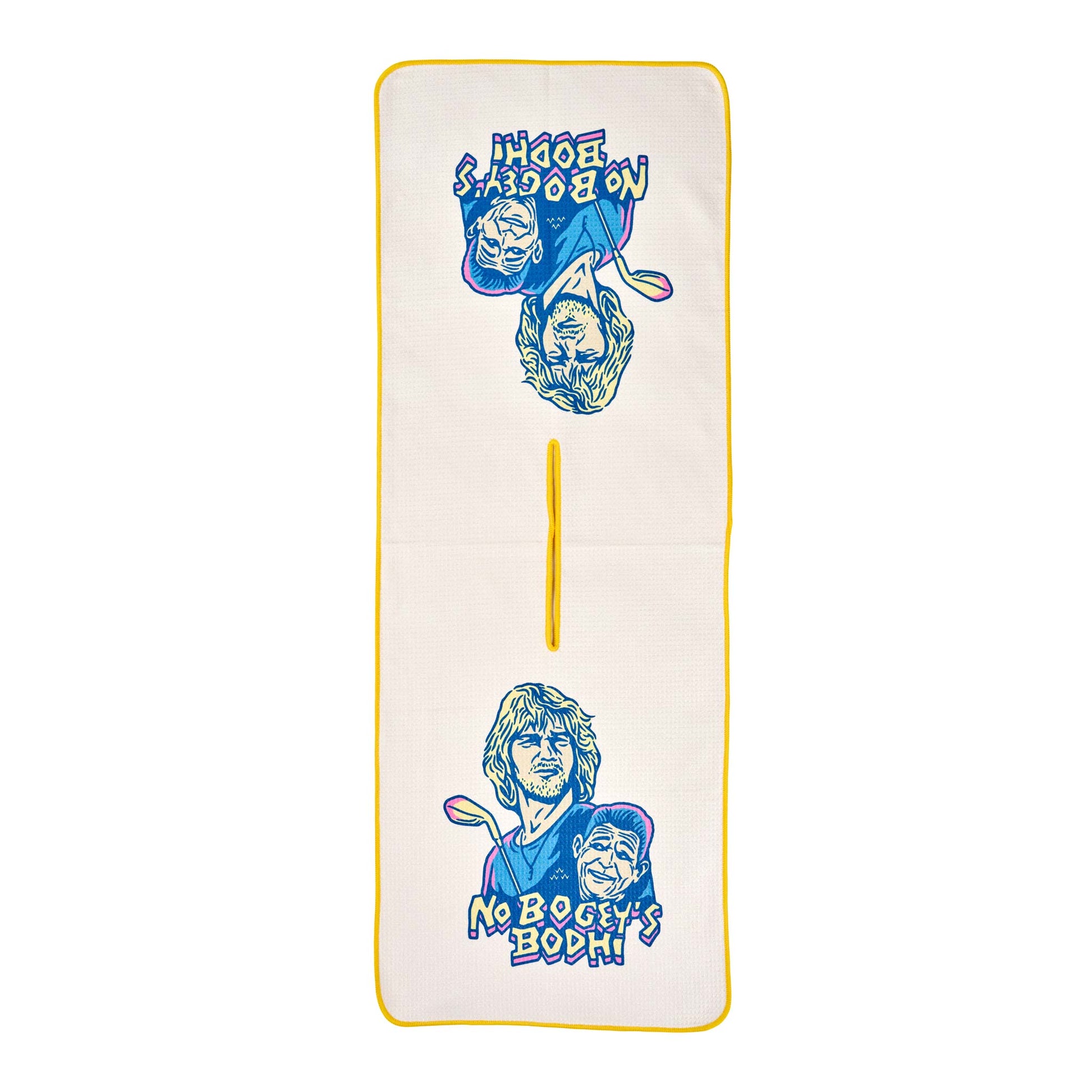 birds of condor no bogeys bodhi Patrick Swayze point break golf towel
