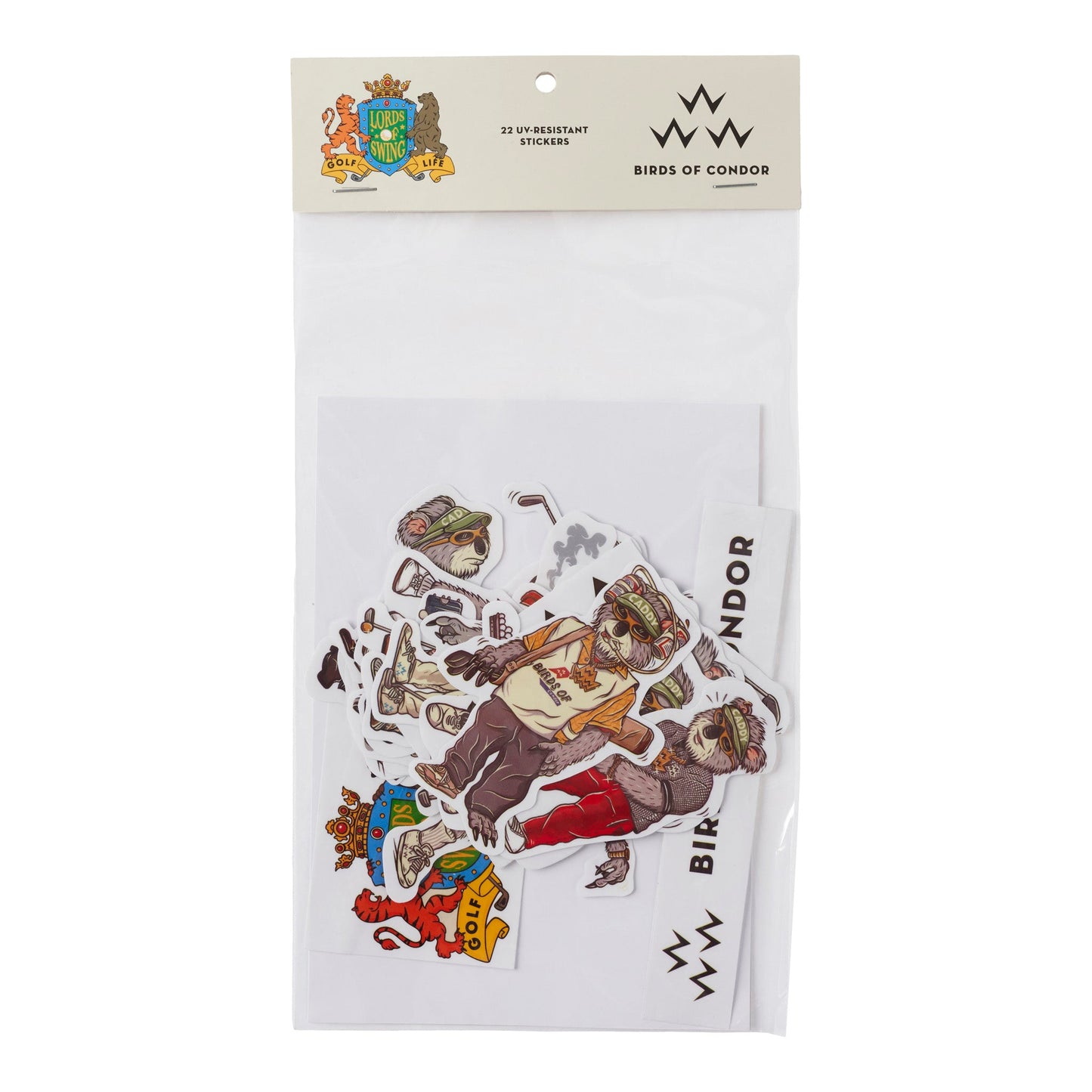 Lords of Swing Sticker Pack