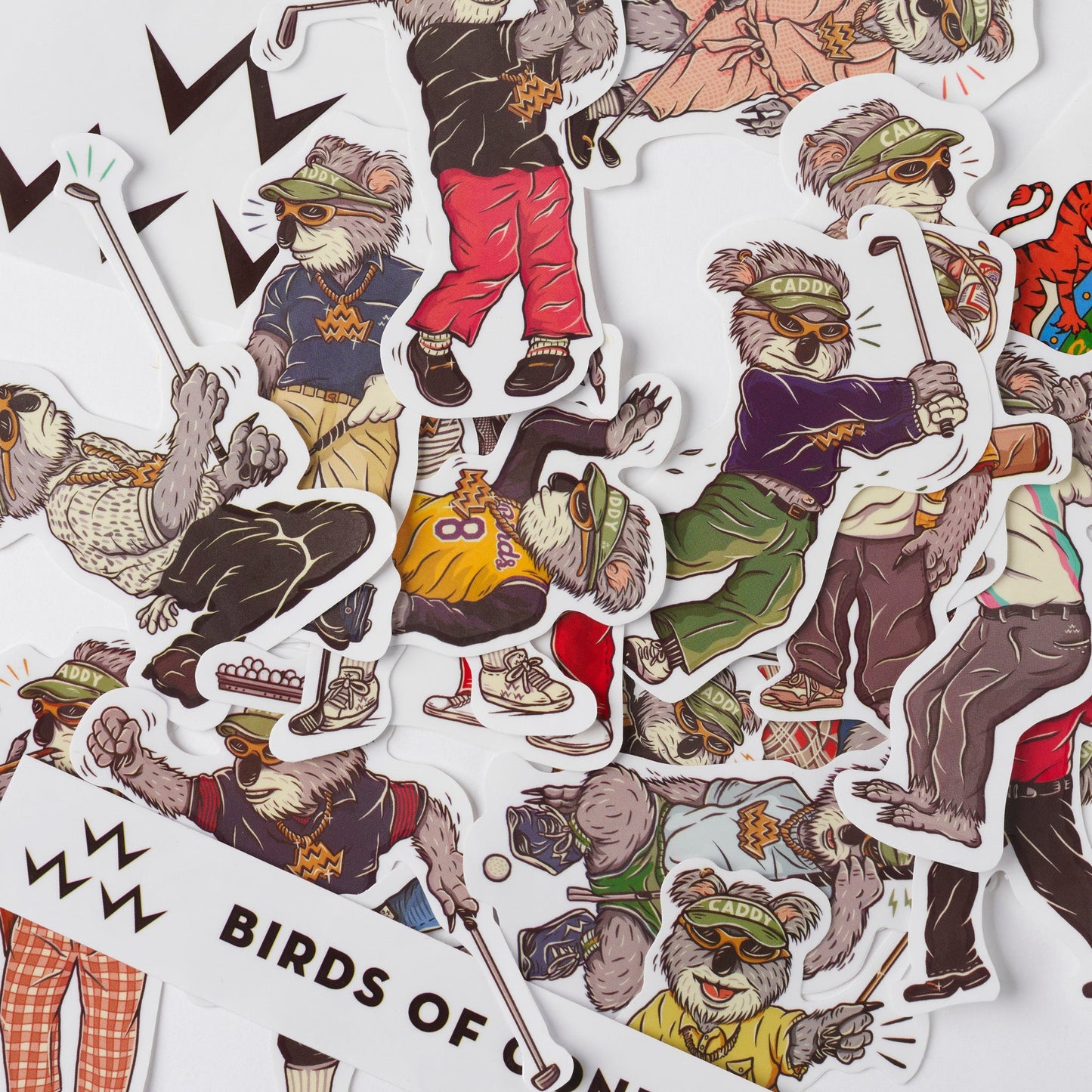Lords of Swing Sticker Pack