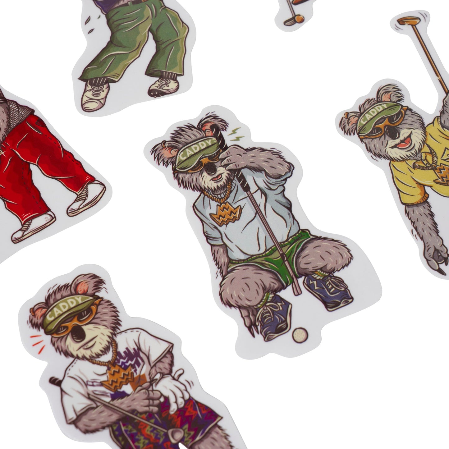 Lords of Swing Sticker Pack
