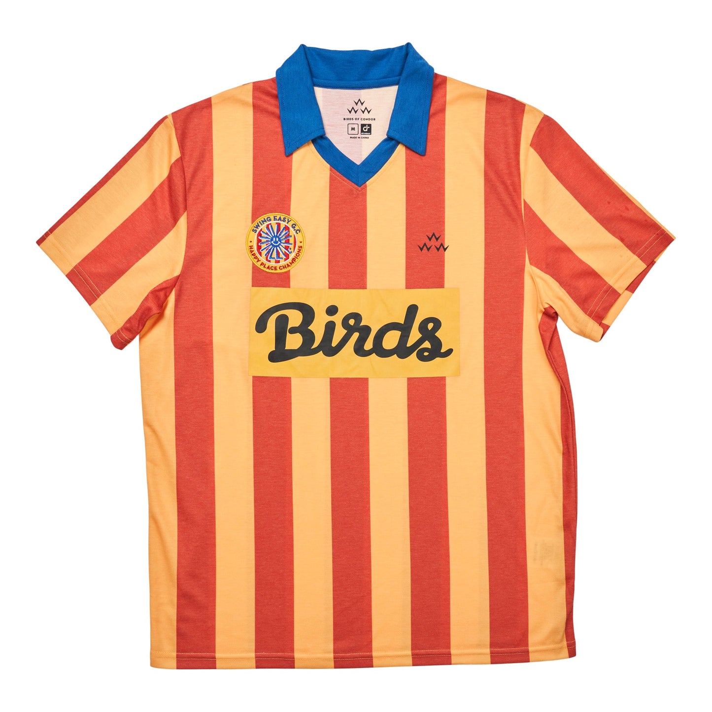 birds-of-condor-red-yellow-blue-swing-easy-golf-club-happy-place-champions-fifa-world-cup-football-golf-polo-shirt-front