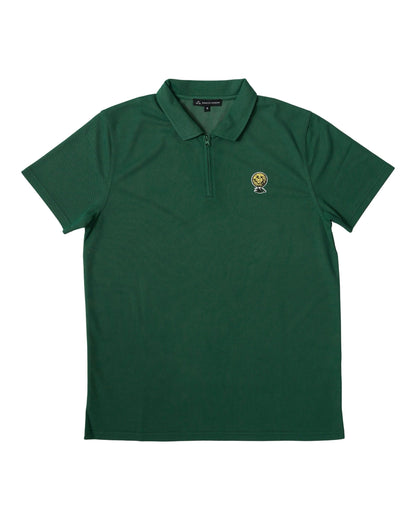 Neverfind Quarter Zip Polo - Green