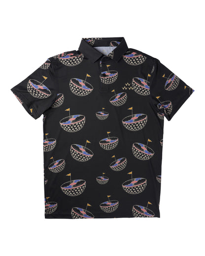 On The Dance Floor Polo – Black