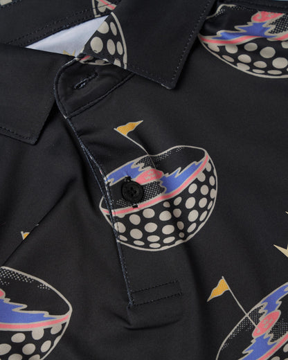 On The Dance Floor Polo – Black