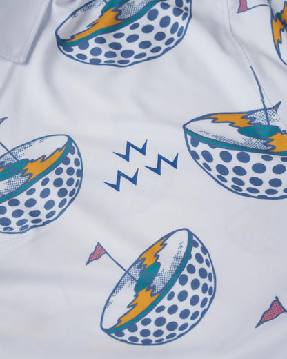 On The Dance Floor Polo – White
