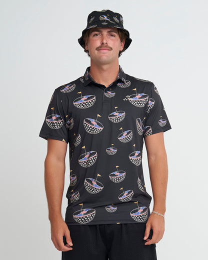 On The Dance Floor Polo – Black