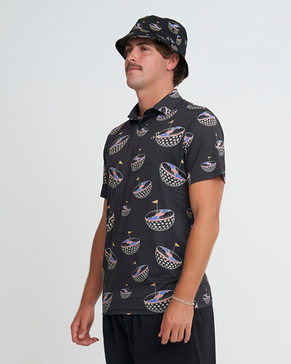 On The Dance Floor Polo – Black