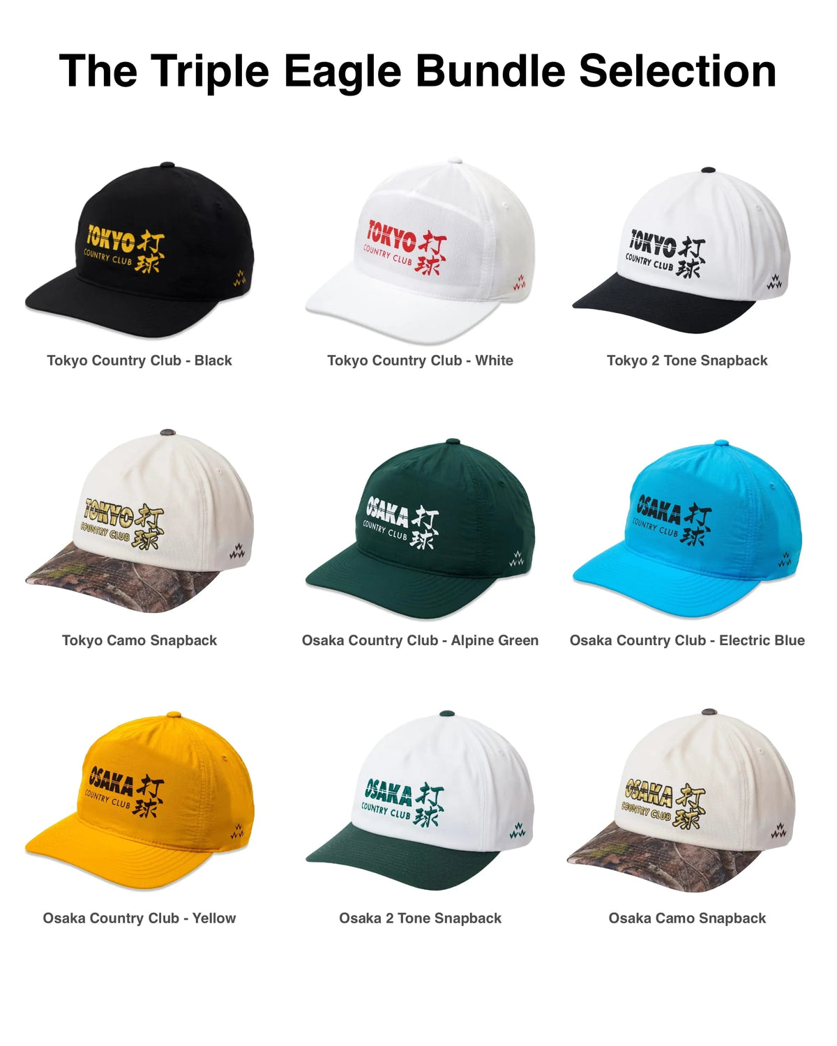 The Triple Eagle Hat Bundle