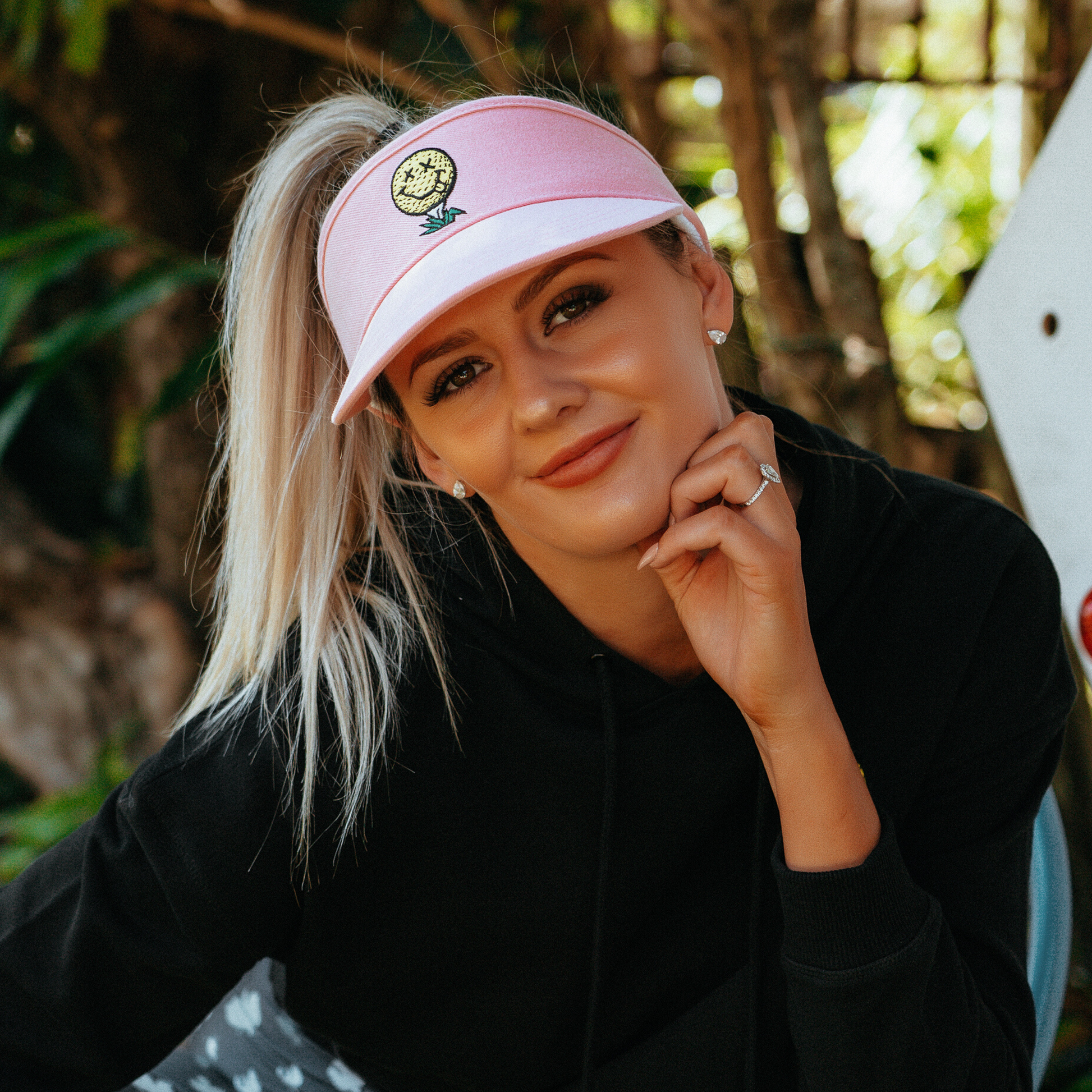 birds-of-condor-pink-golf-ball-neverfind-visor-hat-lifestyle