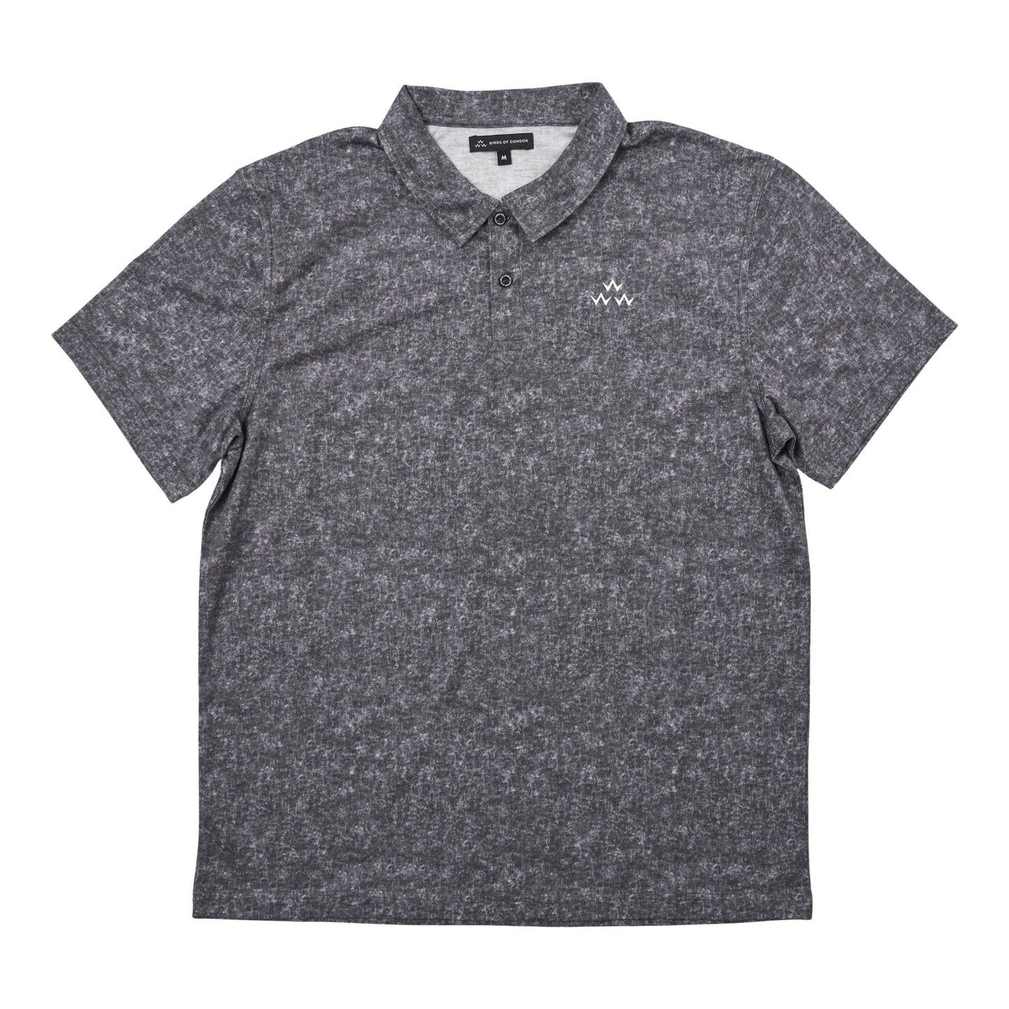 Triple Eagle Acid Black Polo