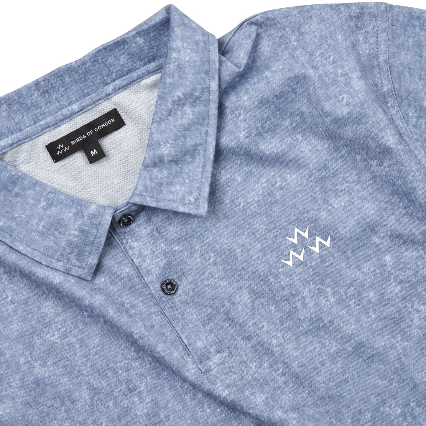 Triple Eagle Acid Blue Polo