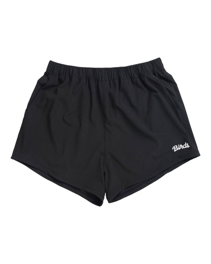 Birds Shorts – Black