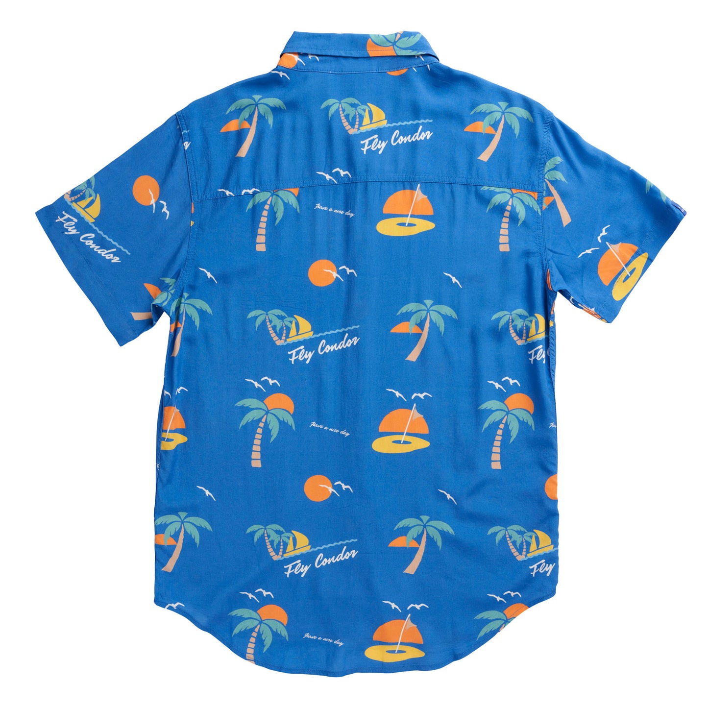 Fly Condor Blue Party Shirt