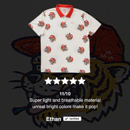 Fore Tiger Allover Polo