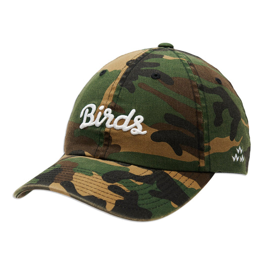 birds-of-condor-camo-golf-dad-cap-hat-front