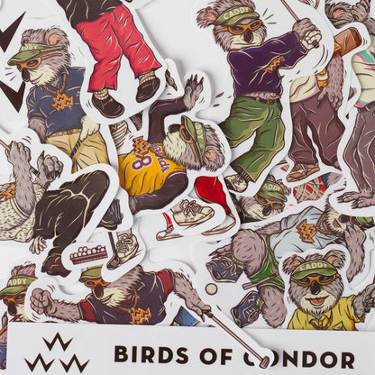 Lords of Swing Sticker Pack