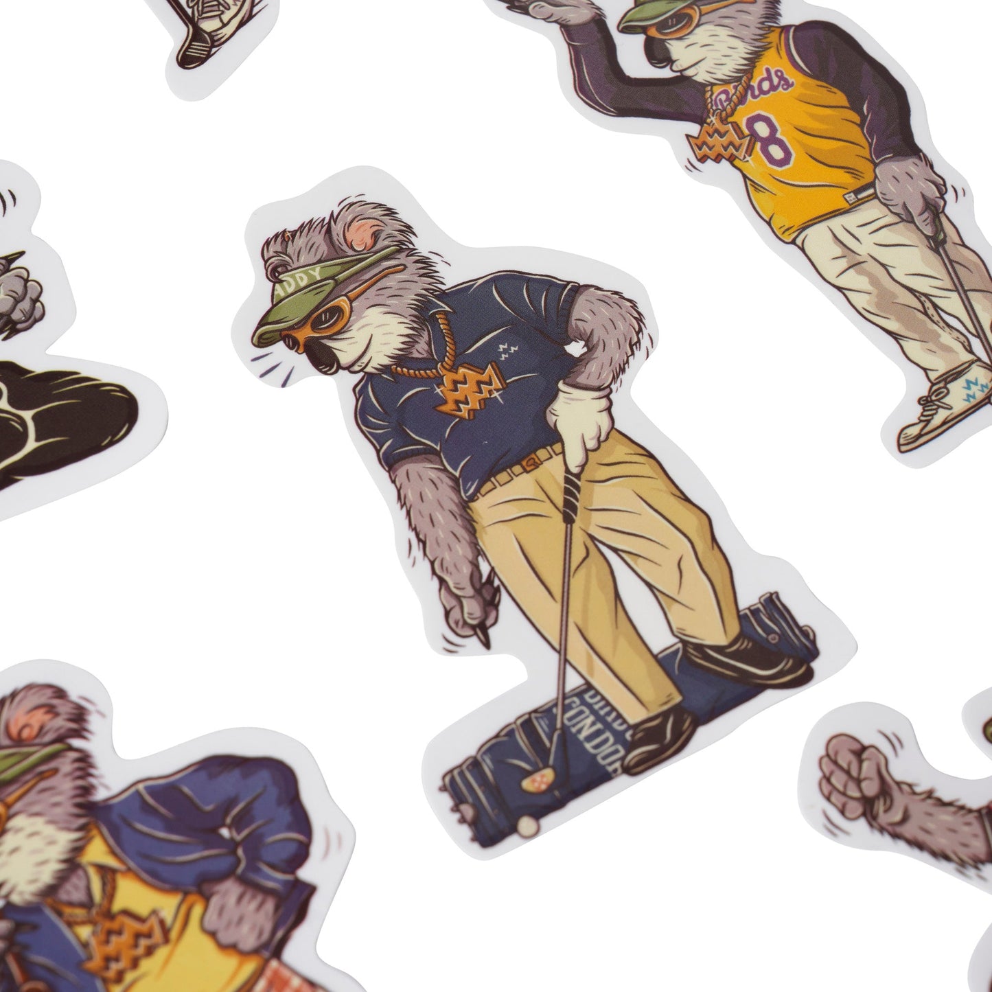 Lords of Swing Sticker Pack