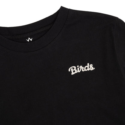 Birds LS T-Shirt Dress