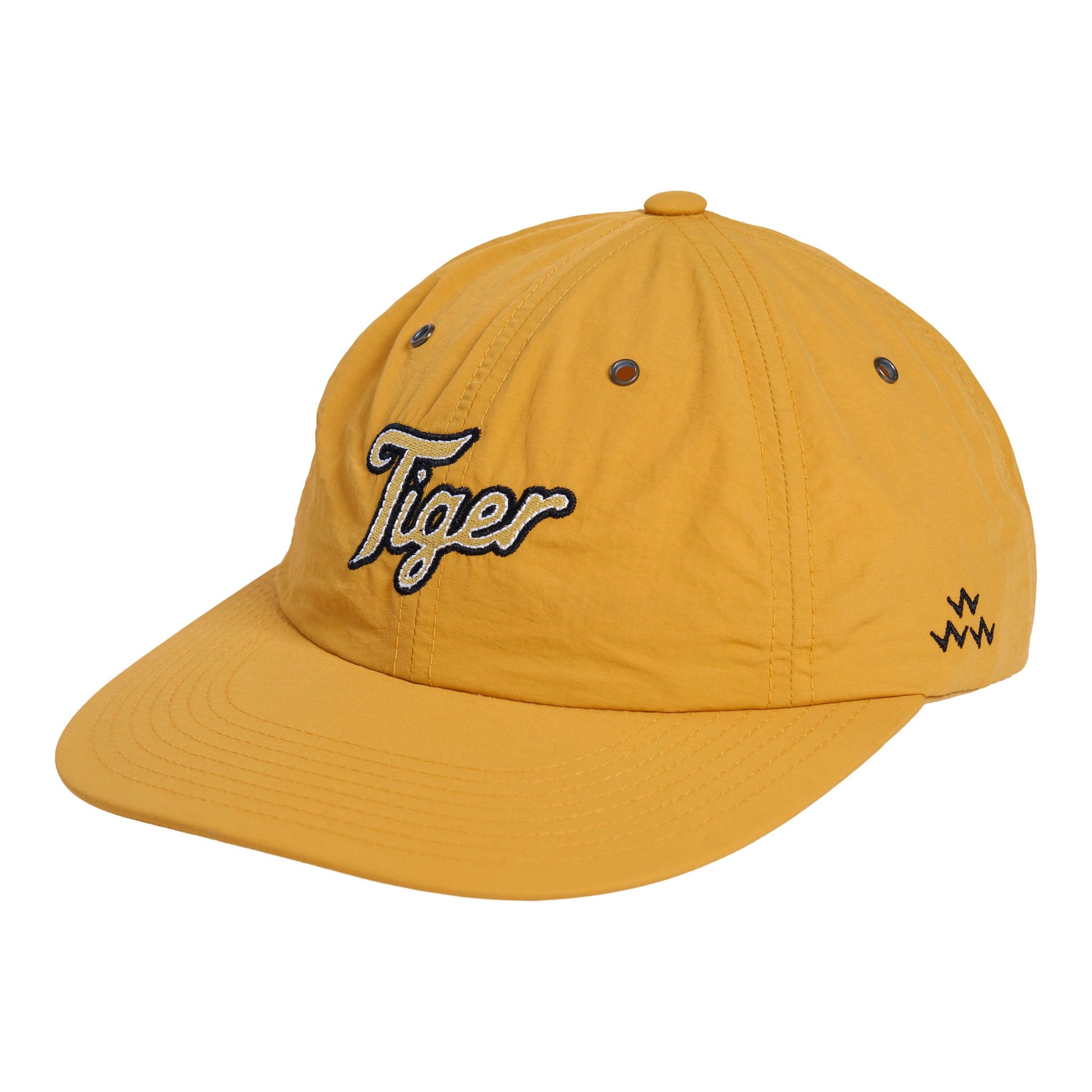 lower profile unstructured golf cap. Tiger strapback by birds of condor